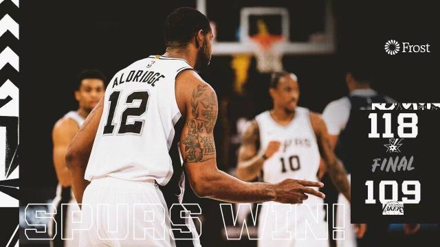 开云体育app-阿德回归状态神勇  马刺飚三分胜湖人信心猛增